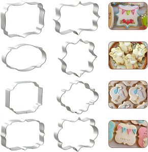 Decorative Cookie Cutter Frames: Fondant Plates for Celebrations