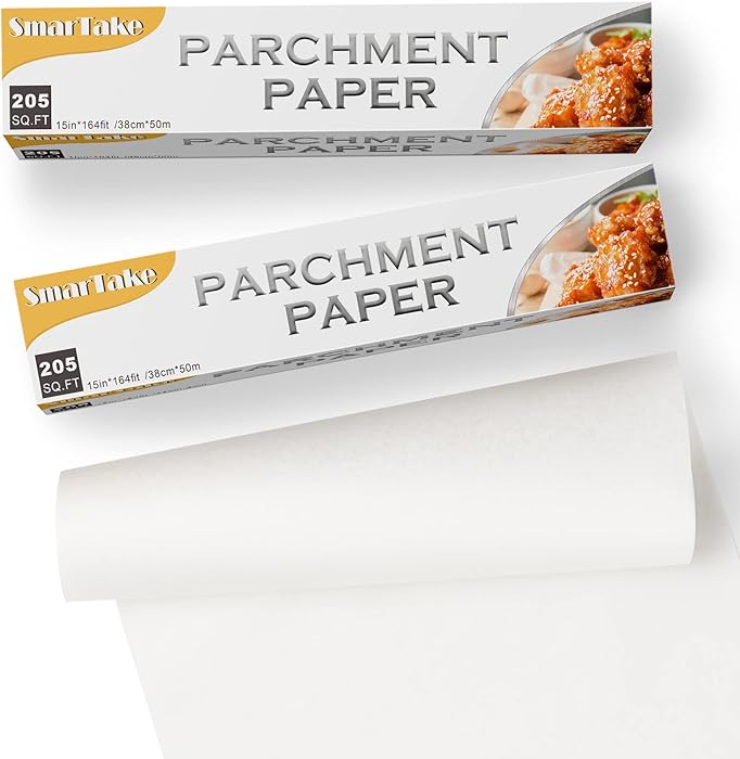 White Stick Parchment Paper Rolls: Essential for Baking & Kitchen Use ...